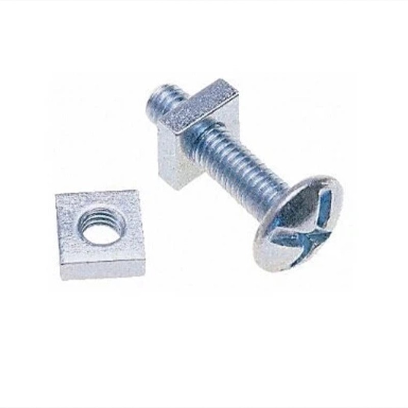 Cross Groove Roofing Bolt With Square Nut